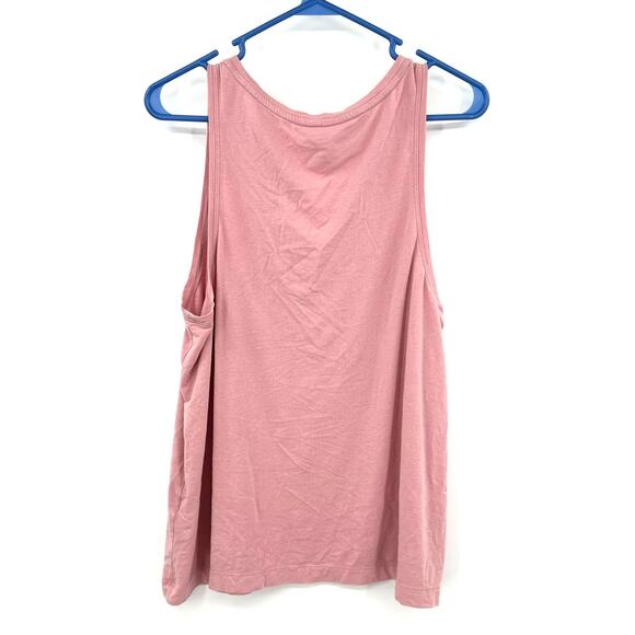 Banana Republic Size XL‎ Tank Pink Sleeveless Scoop Neck Undershirt Layer Basics - Picture 2 of 3